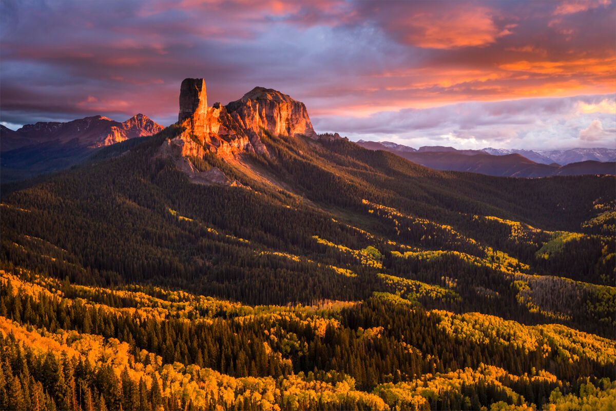 Chimney Rock Surprise - Chimney Rock Colorado Photos for Sale