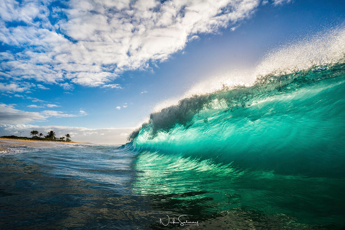 Light of the Giant - Crashing Waves Photography for Sale