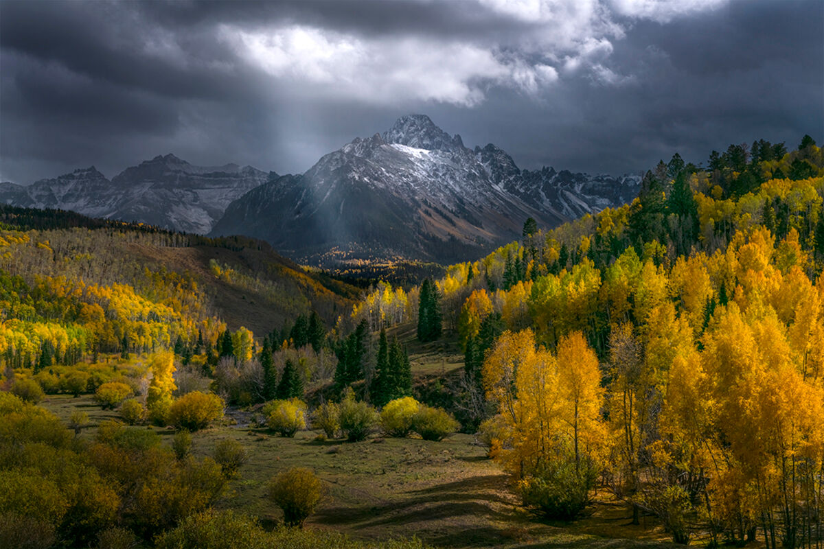 Colorado Fall Color Photography San Juan Mountain